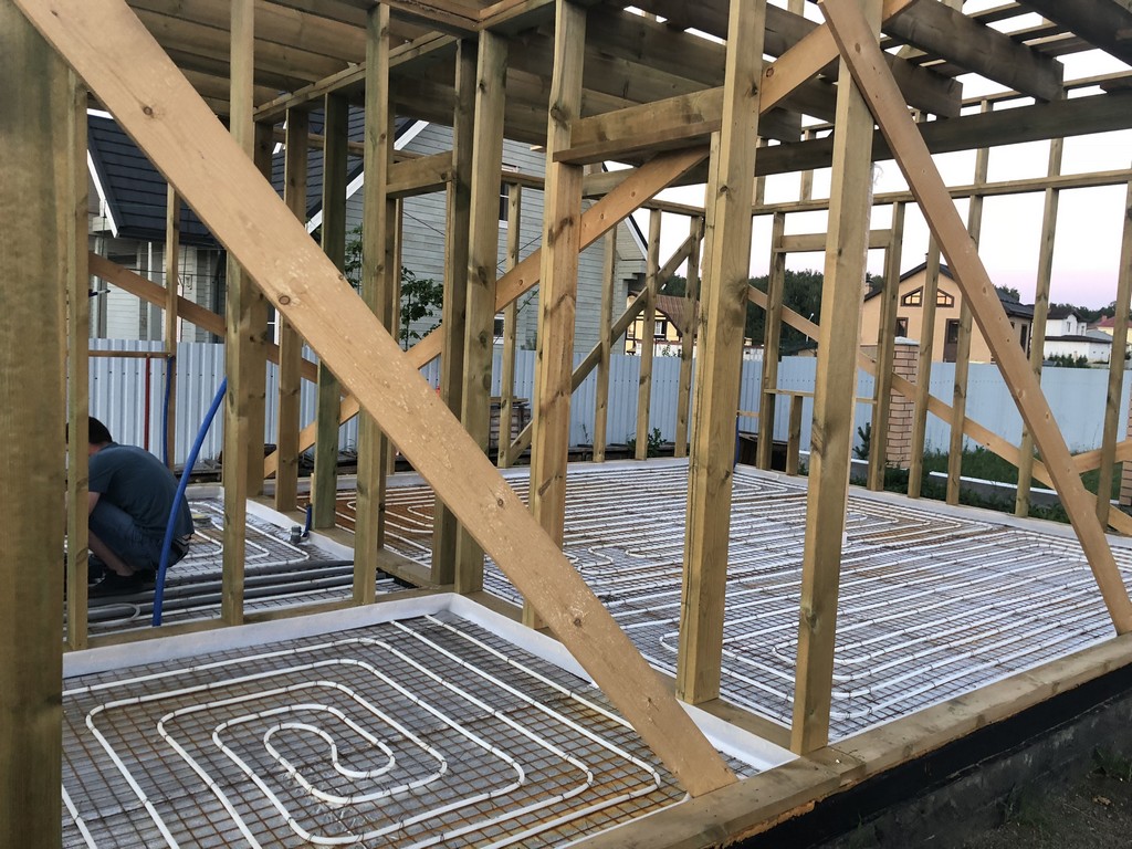 Каркасный дом 60 м², посёлок Лесной Остров